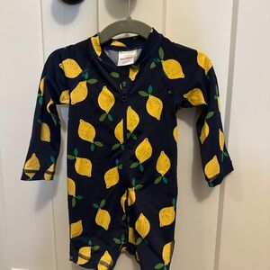Hanna Anderson Lemon Print Rashguard